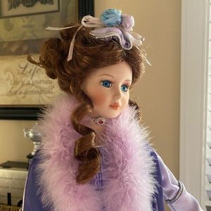 Porcelain Doll with stand